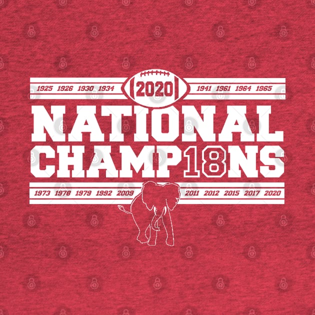 2020 NATIONAL CHAMPIONS by thedeuce